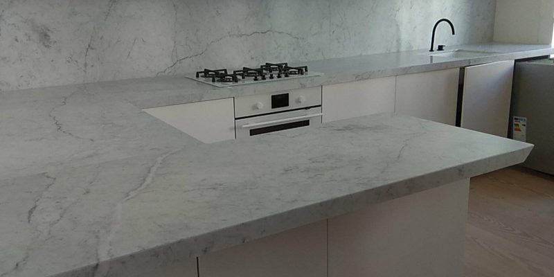Arbeitsoberflächen aus Marmor sind weiter in Mode!